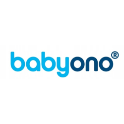 BabyOno SMOCZEK ANATOMICZNY 3-6m szary/żółty 2 szt