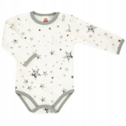 Makoma: Body bawełniane gwiazdka dł. ręk. Stars&Bears r. 92