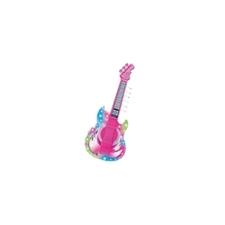 GITARA ELEKTRYCZNA RÓŻOWA NA BATERIE