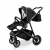 MILUKIDS WOZEK 2W1 TIBI Black ELECTROPOLER