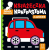 Książeczka kontrastowa z autkiem