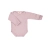 Body niemowlęce muślinowe kopertowe Moomy - Pink 68