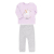 Dres welurowy Be Unicorn 74 liliowo szary