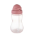 Canpol Babies: Bidon ze składaną rurką silikonową 270 ml różowy